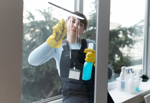 Nettoyage de vitres intérieures et extérieures à Vald'Yerre